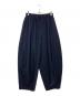 Curensology（カレンソロジー）の古着「ウールドロストパンツ」｜ネイビー