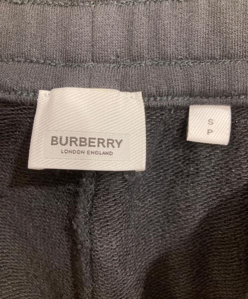 BURBERRY（バーバリー）BURBERRY (バーバリー) Horseferry Print Cotton Drawcord Shorts ブラック サイズ:Sの古着・服飾アイテム