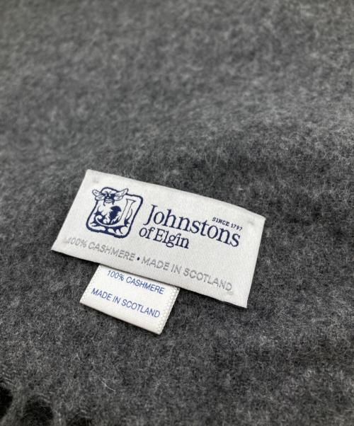 JOHNSTONS OF ELGIN（ジョンストンズ オブ エルガン）JOHNSTONS OF ELGIN (ジョンストンズ オブ エルガン) カシミヤマフラーの古着・服飾アイテム