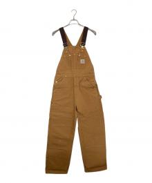 CarHartt（カーハート）の古着「ダブルニーオーバーオール」｜ブラウン