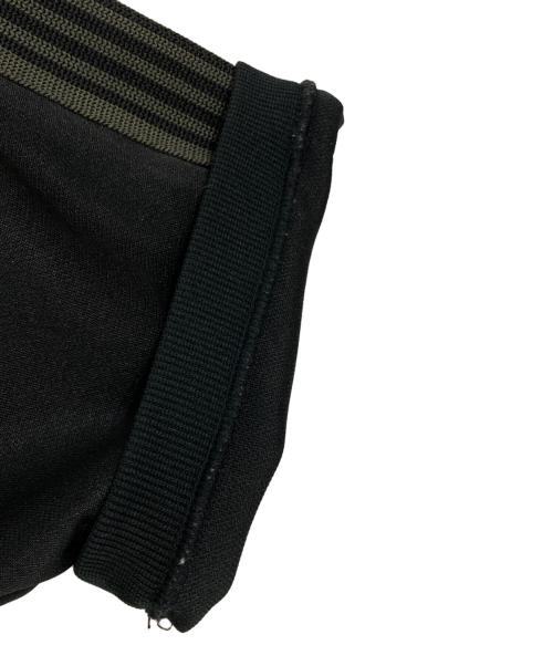 Needles（ニードルズ）Needles (ニードルズ) Track S/S Crew Neck Shirt-Poly Smooth ブラック サイズ:Lの古着・服飾アイテム