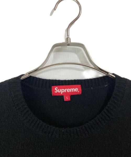 SUPREME（シュプリーム）Supreme (シュプリーム) Pilled Sweater ブラック サイズ:Lの古着・服飾アイテム