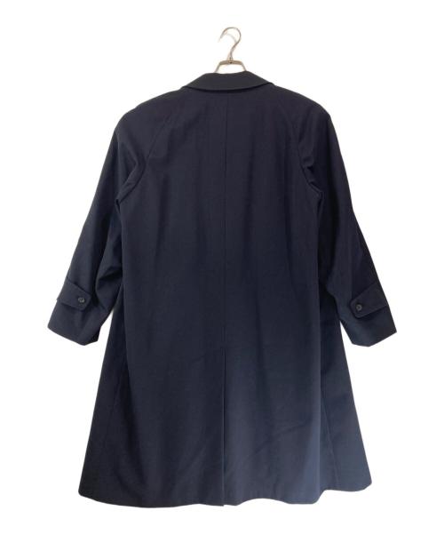 Aquascutum（アクアスキュータム）Aquascutum (アクアスキュータム) ライナー付きステンカラーコート ネイビー サイズ:40の古着・服飾アイテム