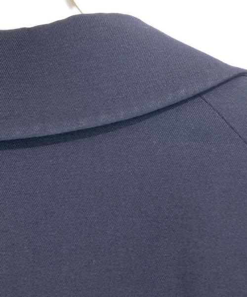 Aquascutum（アクアスキュータム）Aquascutum (アクアスキュータム) ライナー付きステンカラーコート ネイビー サイズ:40の古着・服飾アイテム