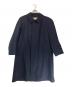 Aquascutum（アクアスキュータム）の古着「ライナー付きステンカラーコート」｜ネイビー