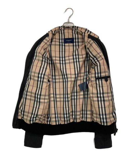 BURBERRY LONDON（バーバリーロンドン）BURBERRY LONDON (バーバリーロンドン) 裏ノヴァチェックブルゾン ブラック サイズ:-の古着・服飾アイテム