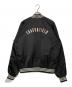 SKOOKUM (スクーカム) MONKEY TIME (モンキータイム) NYLON SATIN VARSITY JACKET ブラック サイズ:XL：7000円