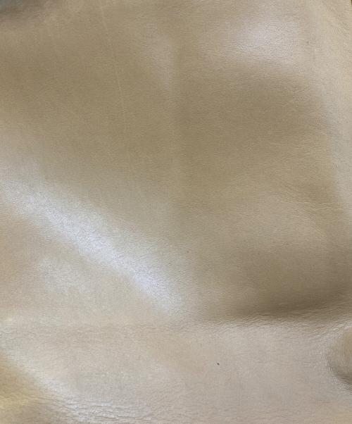 COACH（コーチ）COACH (コーチ) レザーショルダーバッグ ベージュの古着・服飾アイテム