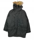 SPIEWAK GOLDEN FLEECEスピワックゴールデンフリース）の古着「N-3Bタイプコート」｜ブラック