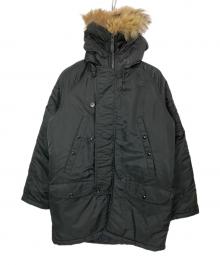 SPIEWAK GOLDEN FLEECE（スピワックゴールデンフリース）の古着「N-3Bタイプコート」｜ブラック