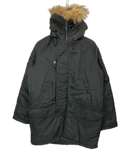 SPIEWAK GOLDEN FLEECE（スピワックゴールデンフリース）SPIEWAK GOLDEN FLEECE (スピワックゴールデンフリース) N-3Bタイプコート ブラック サイズ:42の古着・服飾アイテム