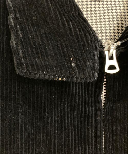 Schott（ショット）Schott (ショット) CORDUROY DRIZZLER JACKET ブラック サイズ:Ⅿの古着・服飾アイテム