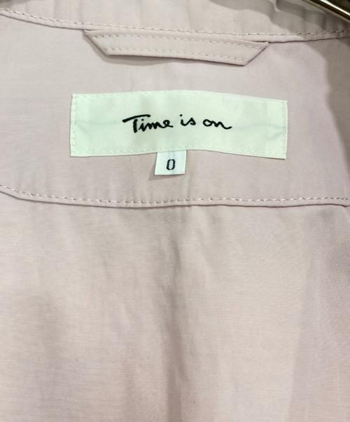 Time is on（タイムイズオン）Time is on (タイムイズオン) Kangaroo Jumper スモークピンクの古着・服飾アイテム