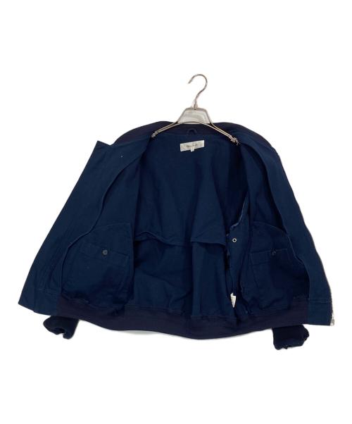 Time is on（タイムイズオン）Time is on (タイムイズオン) COTTON DUCK JUMPER ネイビーの古着・服飾アイテム