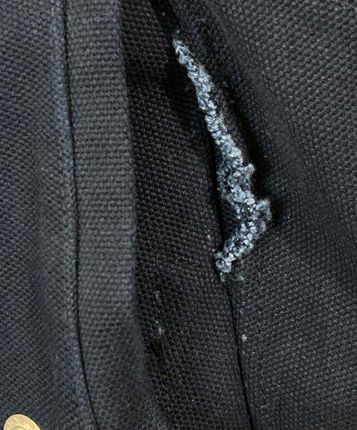 Time is on（タイムイズオン）Time is on (タイムイズオン) COTTON DUCK JUMPER ネイビーの古着・服飾アイテム