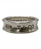 TIFFANY & Co.ティファニー）の古着「1837ナローシルバーリング」｜シルバー