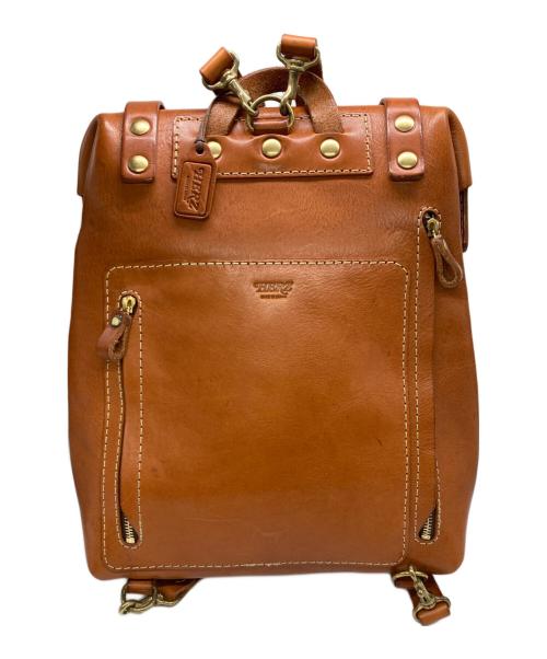 Herz（ヘルツ）Herz (ヘルツ) ラックスリュック ブラウンの古着・服飾アイテム