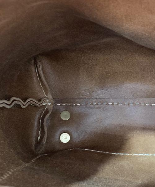 Herz（ヘルツ）Herz (ヘルツ) ラックスリュック ブラウンの古着・服飾アイテム