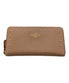 COACH（コーチ）の古着「長財布」｜ベージュ