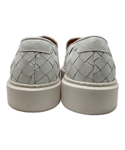 Per noi（ペルノイ）Per noi (ペルノイ) スリッポン ホワイト サイズ:25の古着・服飾アイテム