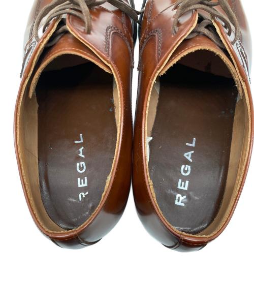 REGAL（リーガル）REGAL (リーガル) レザーシューズ ブラウン サイズ:25.5の古着・服飾アイテム