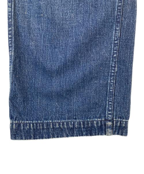 WAREHOUSE（ウエアハウス）WAREHOUSE (ウエアハウス) アーミーデニムトラウザー インディゴ サイズ:Ｍの古着・服飾アイテム