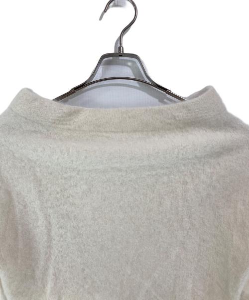 Snidel（スナイデル）Snidel (スナイデル) フォックスカシミヤオフショルプルオーバー ベージュ サイズ:FREEの古着・服飾アイテム