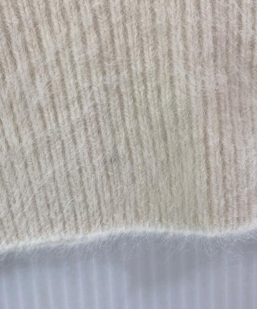 Snidel（スナイデル）Snidel (スナイデル) フォックスカシミヤオフショルプルオーバー ベージュ サイズ:FREEの古着・服飾アイテム