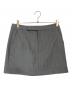 Whim Gazette（ウィムガゼット）の古着「ウールギャバミニスカート」｜グレー