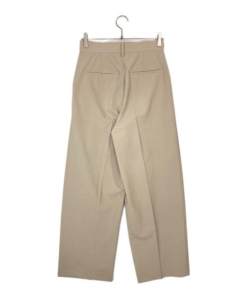 Whim Gazette（ウィムガゼット）Whim Gazette (ウィムガゼット) ワイドタックパンツ ベージュ サイズ:38 未使用品の古着・服飾アイテム