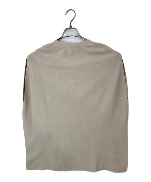 Whim Gazette（ウィムガゼット）Whim Gazette (ウィムガゼット) ホールガーメントプルオーバー ベージュ サイズ:FREEの古着・服飾アイテム