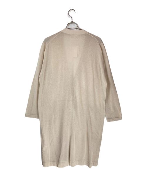 Whim Gazette（ウィムガゼット）Whim Gazette (ウィムガゼット) ハイゲージテンジクロングカーディガン ベージュ サイズ:FREE 未使用品の古着・服飾アイテム