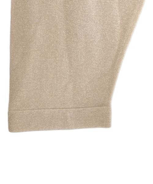 Whim Gazette（ウィムガゼット）Whim Gazette (ウィムガゼット) ハイゲージテンジクロングカーディガン ベージュ サイズ:FREE 未使用品の古着・服飾アイテム