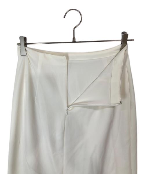 Whim Gazette（ウィムガゼット）Whim Gazette (ウィムガゼット) ジャージーIラインロングスカート ベージュ サイズ:FREEの古着・服飾アイテム