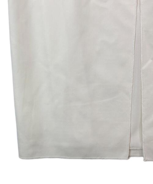 Whim Gazette（ウィムガゼット）Whim Gazette (ウィムガゼット) ジャージーIラインロングスカート ベージュ サイズ:FREEの古着・服飾アイテム