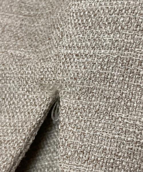 Spick and Span（スピック＆スパン）Spick and Span (スピック＆スパン) リネンノーカラージャケット ベージュ サイズ:36の古着・服飾アイテム