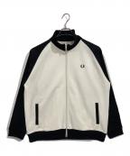 FRED PERRY×BEAMSフレッドペリー×ビームス）の古着「別注Track Jacket」｜ブラック×ホワイト