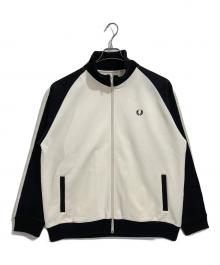 FRED PERRY×BEAMS（フレッドペリー×ビームス）の古着「別注Track Jacket」｜ブラック×ホワイト
