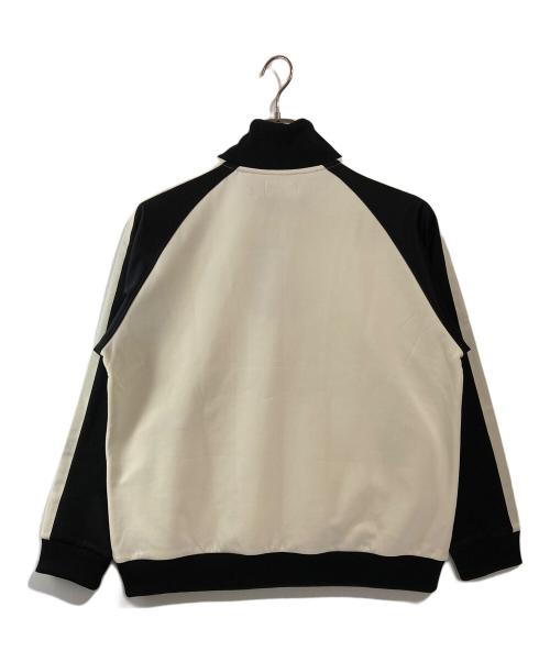 FRED PERRY（フレッドペリー）FRED PERRY (フレッドペリー) BEAMS (ビームス) 別注Track Jacket ブラック×ホワイト サイズ:XL 未使用品の古着・服飾アイテム