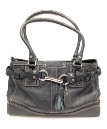 COACH（コーチ）の古着「ハンドバッグ」｜ブラック