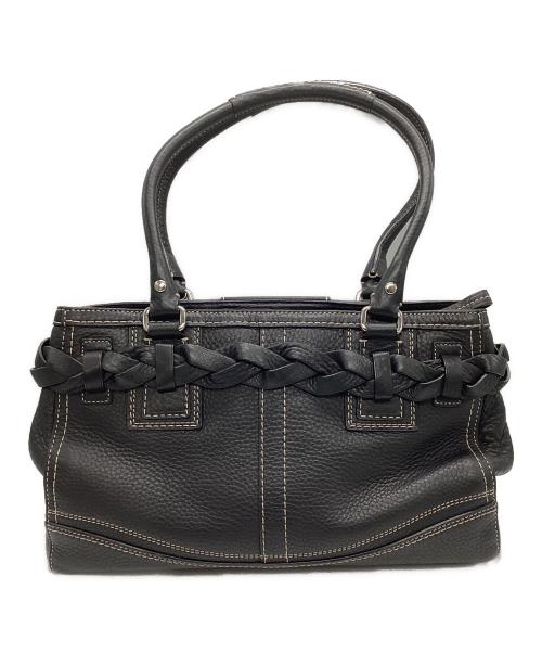 COACH（コーチ）COACH (コーチ) ハンドバッグ ブラックの古着・服飾アイテム