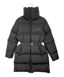 DSQUARED2（ディースクエアード）の古着「ベルテッド パデッドコート」｜ブラック