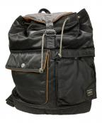 PORTERポーター）の古着「TANKER  BACKPACK」｜ブラック