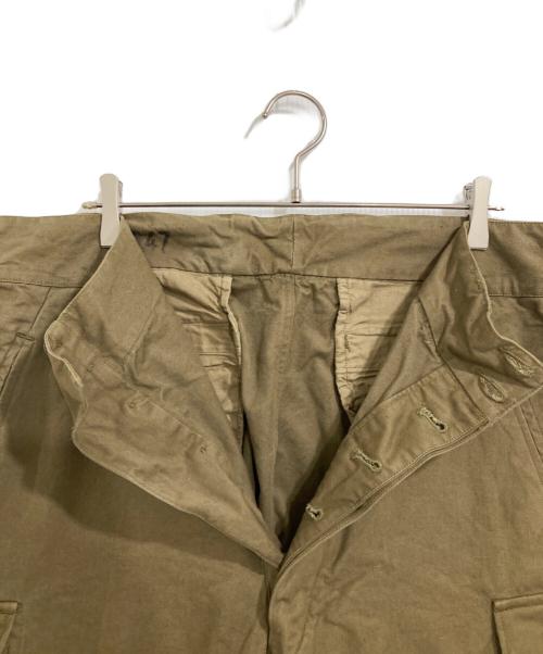 French Army（フランス軍）French Army (フランス軍) M-47前期カーゴパンツ ブラウン サイズ:47の古着・服飾アイテム