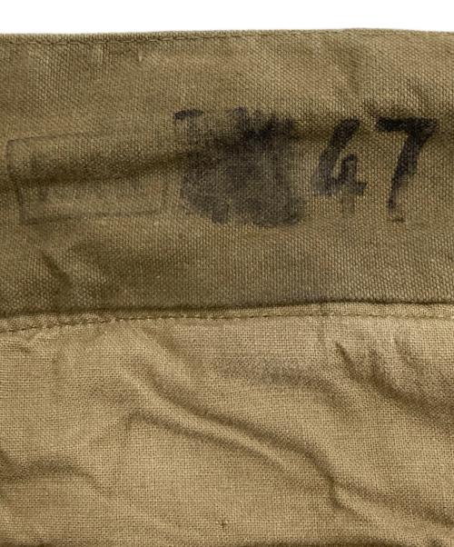 French Army（フランス軍）French Army (フランス軍) M-47前期カーゴパンツ ブラウン サイズ:47の古着・服飾アイテム