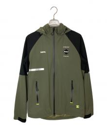 F.C.R.B.（エフシーレアルブリストル）の古着「ウォームアップジャケット」｜オリーブ