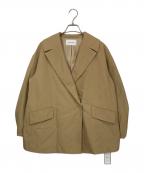 Lourmarinルールマラン）の古着「ダブルジャケット」｜ベージュ