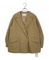 Lourmarin（ルールマラン）の古着「ダブルジャケット」｜ベージュ