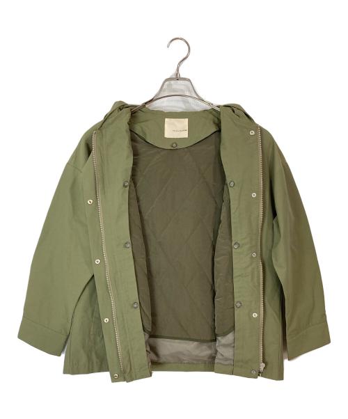 MELROSE claire（メルローズクレール）MELROSE claire (メルローズクレール) ライナー付ジャケット カーキ サイズ:FREE 未使用品の古着・服飾アイテム