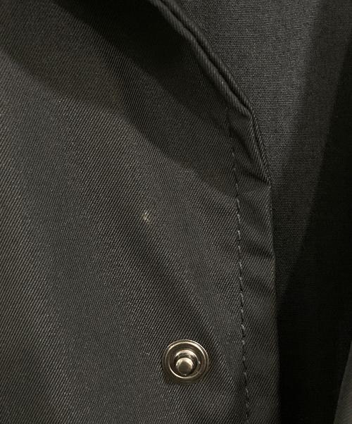 POTMEETSPOP（ポットミーツポップ）POTMEETSPOP (ポットミーツポップ) DR BUD コーチジャケット ブラック サイズ:XXLの古着・服飾アイテム